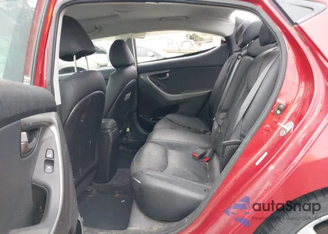 2013 Hyundai Elantra Limited из США, поврежденный, VIN KMHDH4AE3DU770540